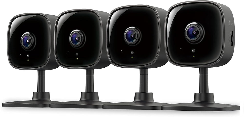 Tapo 1080P Indoor Wired Security Camera (4-Pack)
