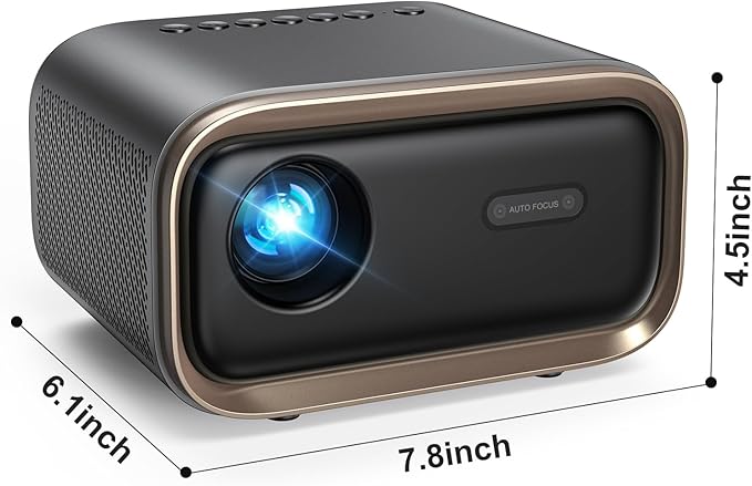 Projector with WiFi and Bluetooth: