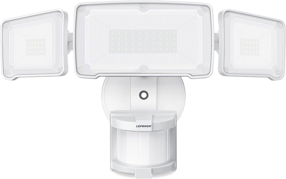 LEPOWER LED Security Lights Motion Sensor Light Outdoor, 38W 4200LM Light