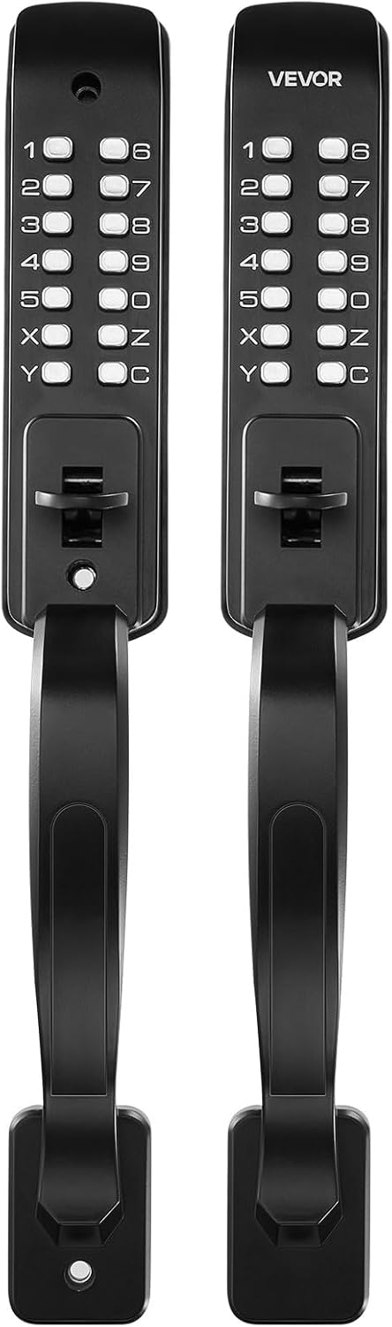 VEVOR Mechanical Keyless Entry Door Lock, 2.0 Code Upgrade, 4-7 Digits Code, ...
