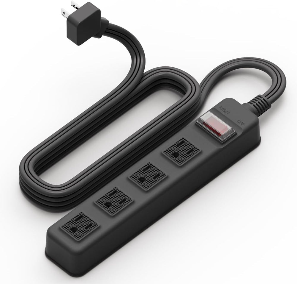 S.O.V Splashproof IPX4 Power Strip, Patented Zero-Current Auto Shut Off