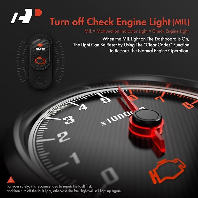 A-Premium AD200 Professional OBD2 Scanner Car Diagnostic Tool, OBDII EOBD Code