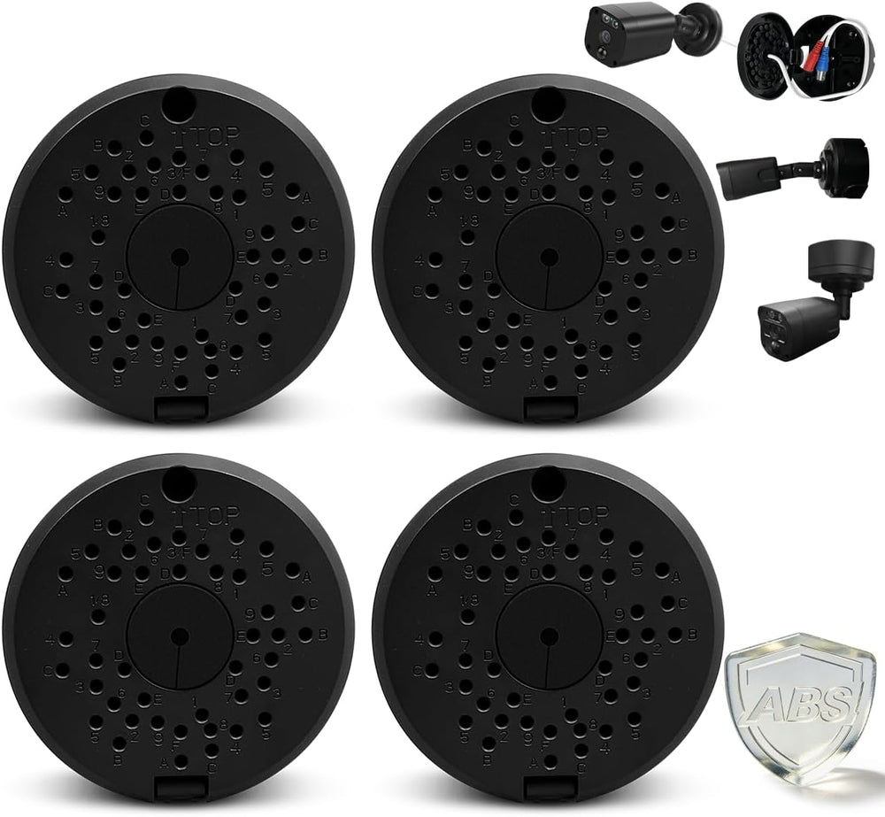 (ABS New) Security Camera Junction Box,Security Camera Bracket Outdoor,Plasti...