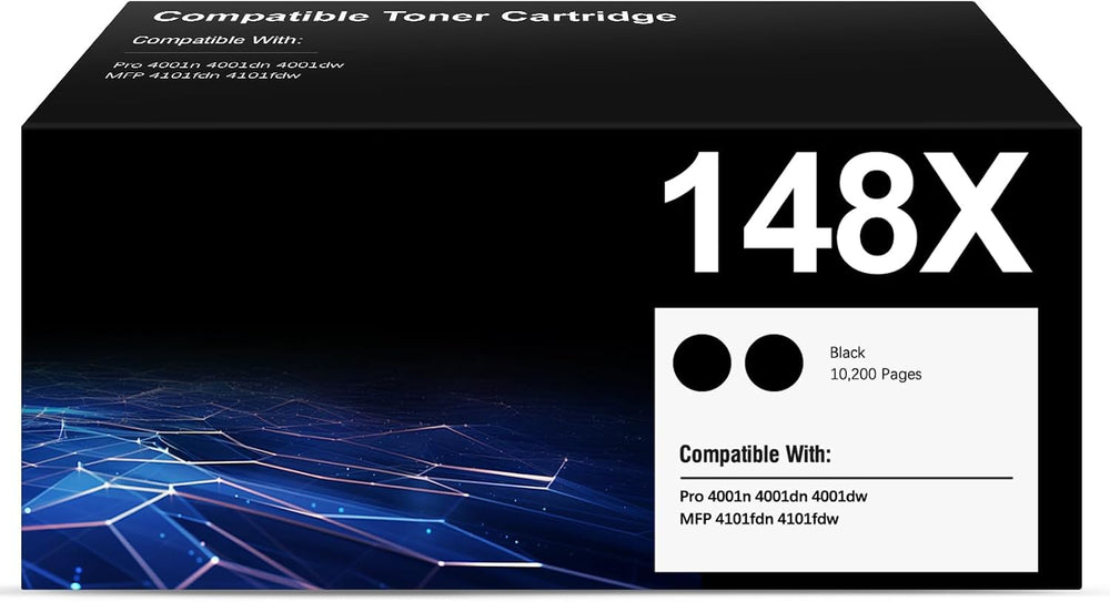 148X W1480X High Yield Toner Cartridges Compatible Replacement (2-Pack)