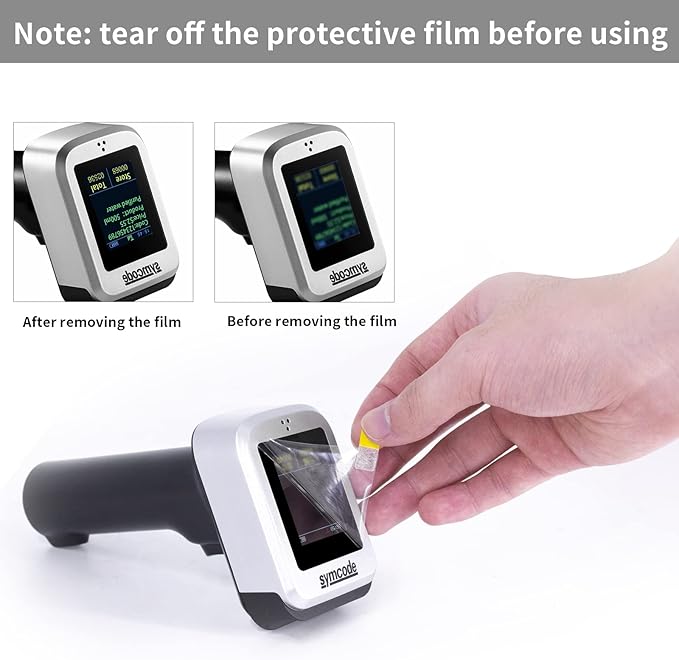 Symcode 2D QR Bluetooth Barcode Scanner