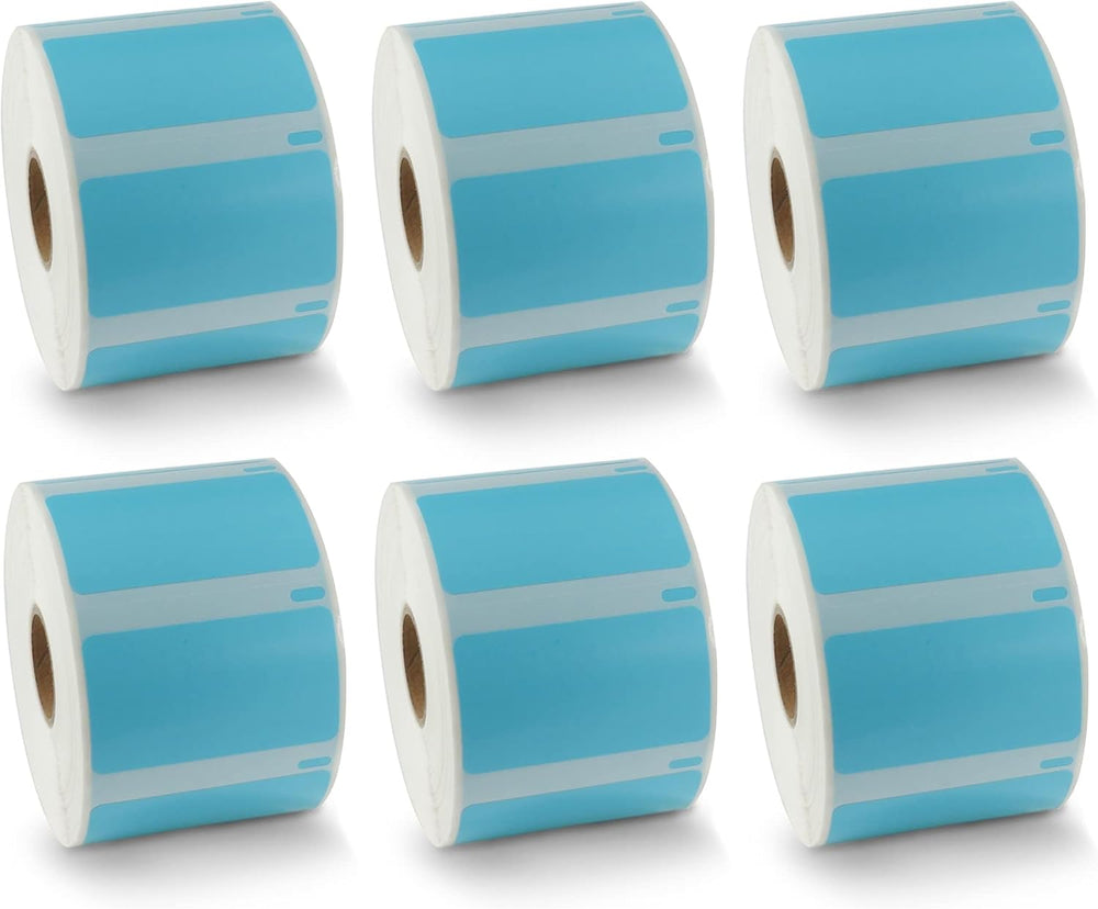 BETCKEY Replace for DYMO 30334 (2-1/4" x 1-1/4") Label [6 Roll/Ligh...