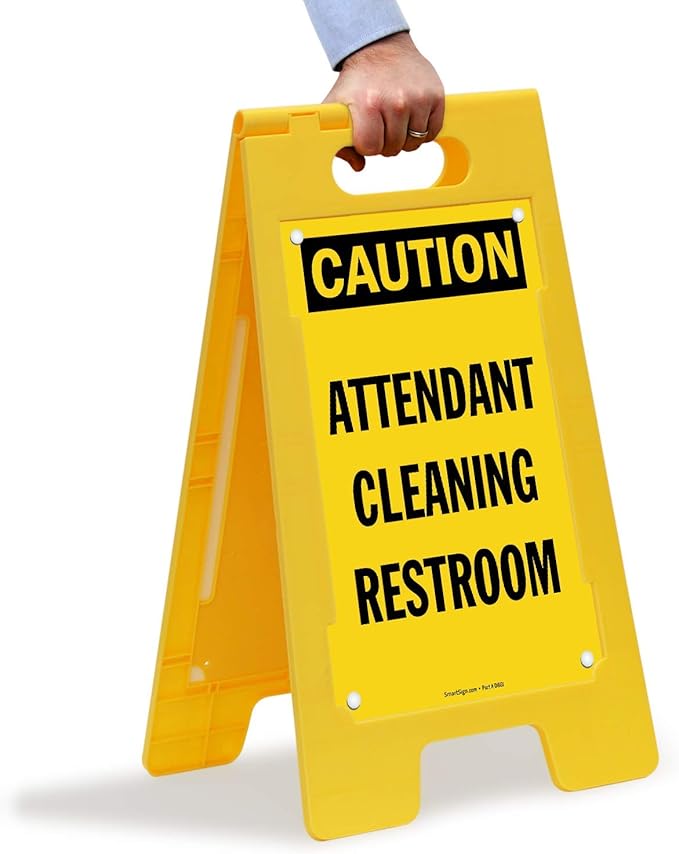 SmartSign 25 x 12 inch “Caution