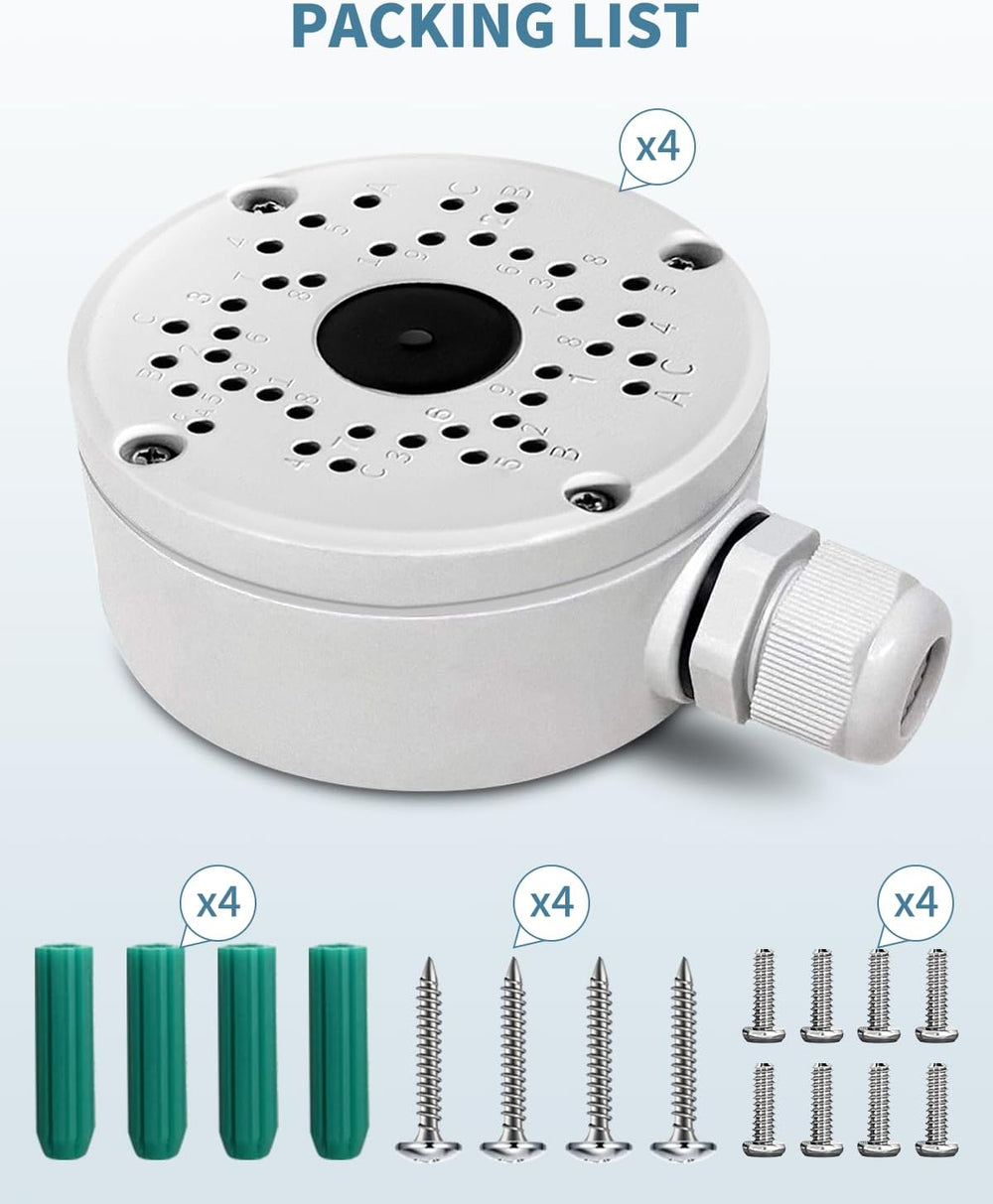 Metal Security Camera Junction Box, Cable Concealment Box