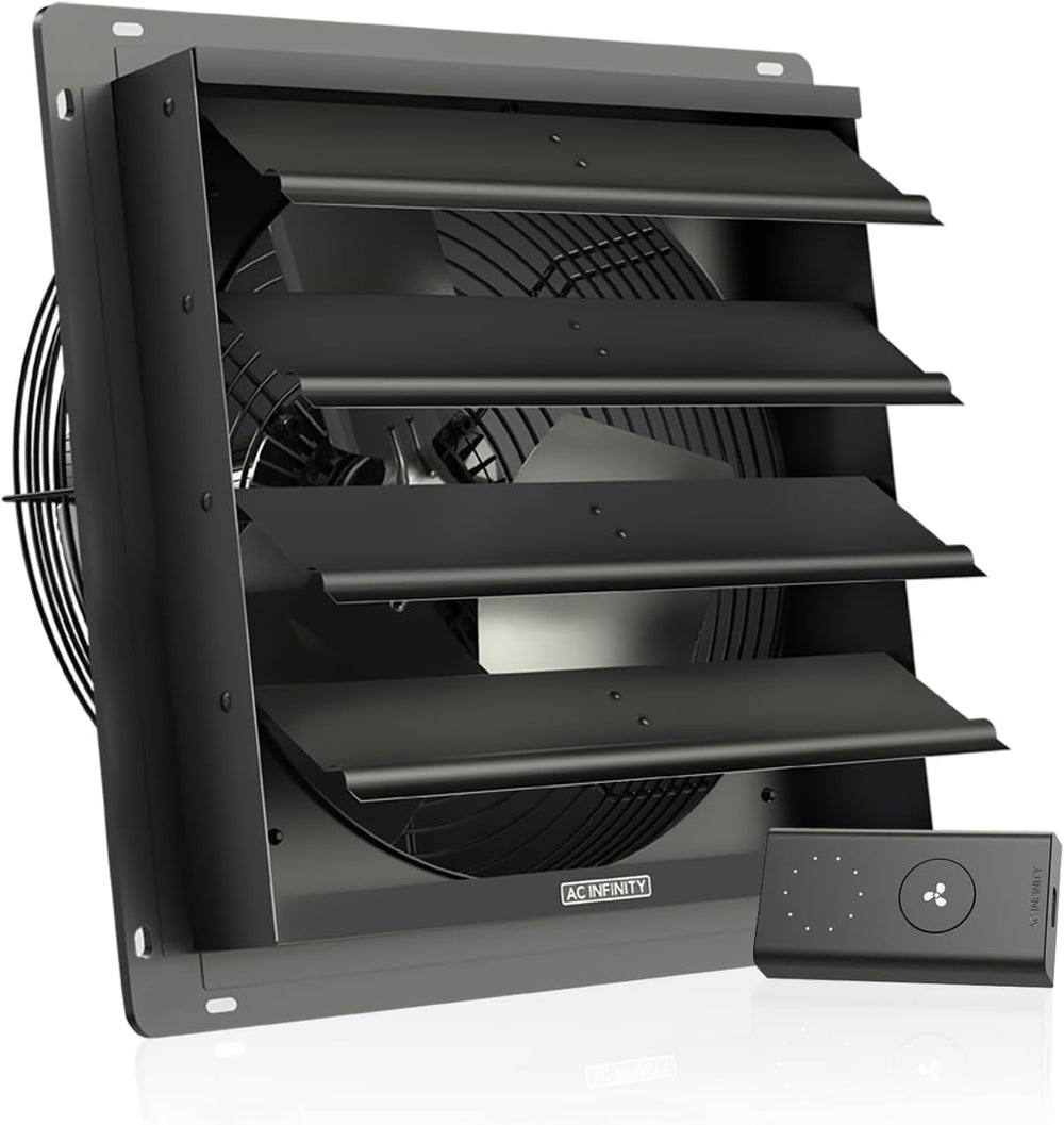 AC Infinity AIRLIFT S14, Shutter Exhaust Fan 14”