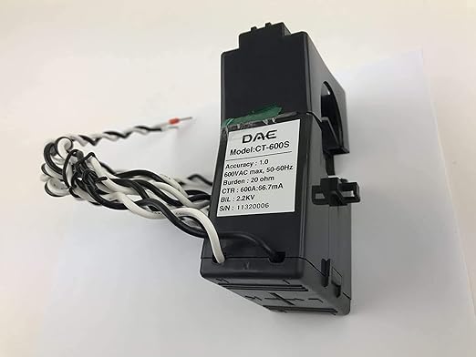 DAE P204-600 KIT, UL kWh Smart Submeter, 3 Phase, 3 Split CTs