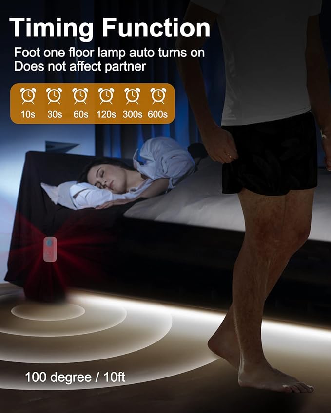 Feuymoent Motion Sensor LED Strip Light