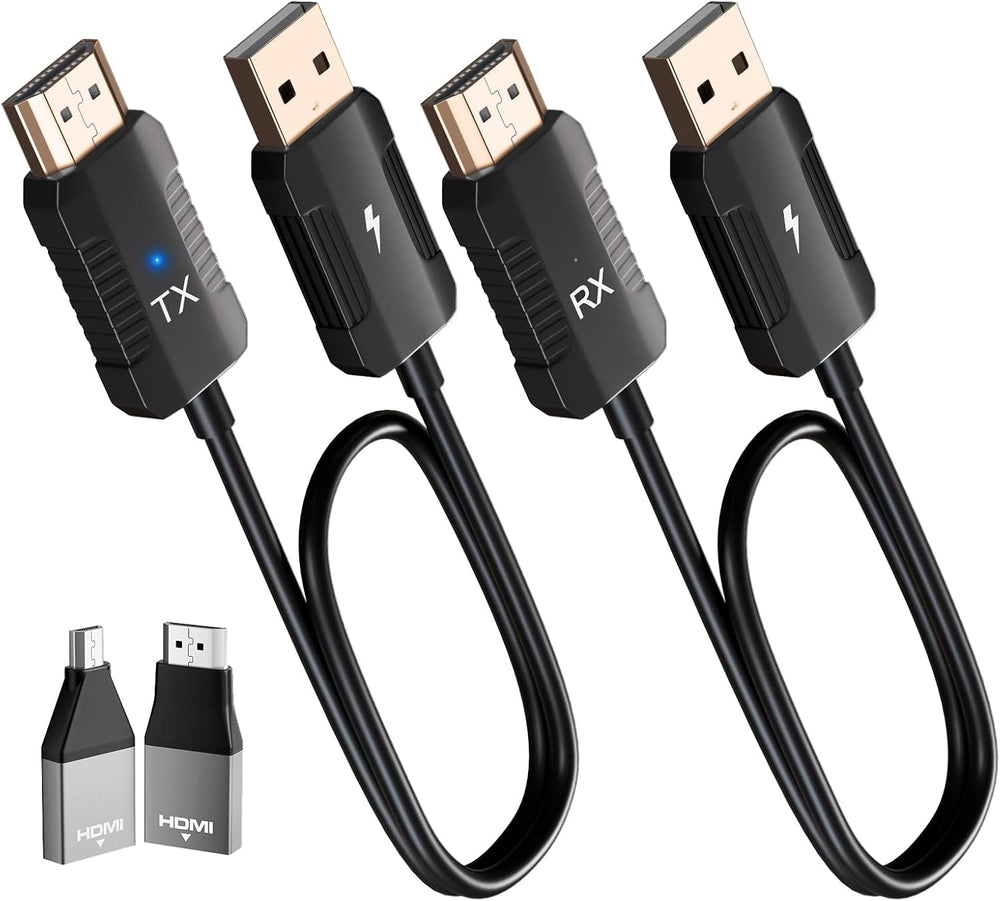 Anytrox Wireless HDMI Transmitter and Receiver 4K Decode 1080P Output, HDMI