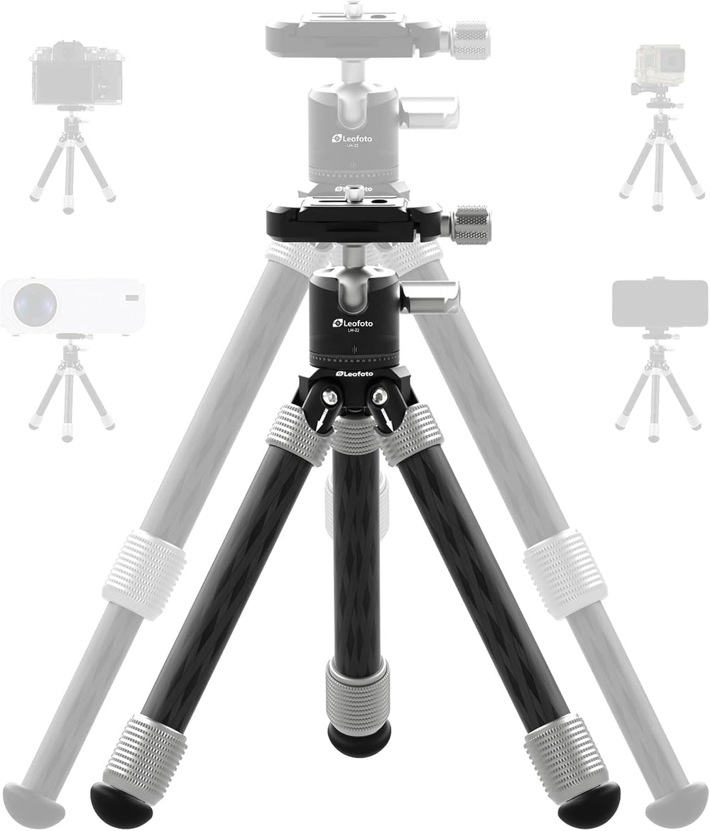 LEOFOTO Carbon Fiber Mini Table Tripod