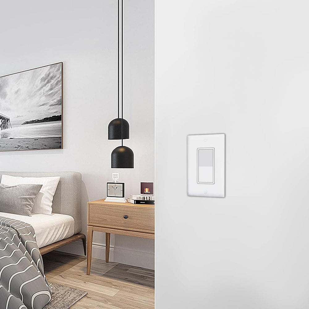ThunderWay Single Pole Decorator Wall Light Switch