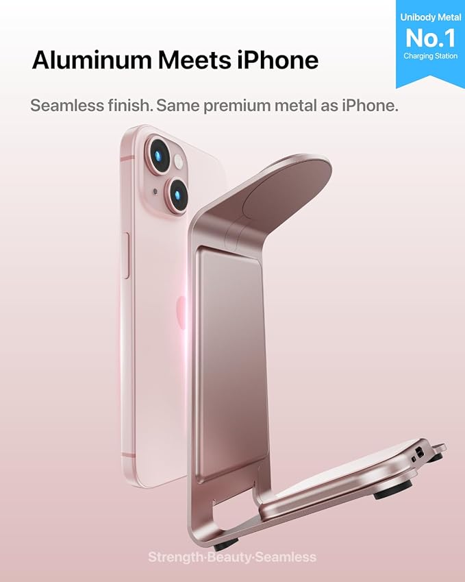 Intoval Aluminum 3 in 1 Wireless Charging Station