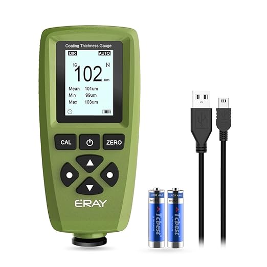 Mil Thickness Gauge, Coating Thickness Gauges, ERAY Paint Depth Gauge Meter
