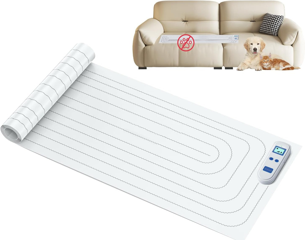 Scat Mat for Dogs and Cats, 3 Adjustable scat mat Safe Modes, Indoor Dog &amp...