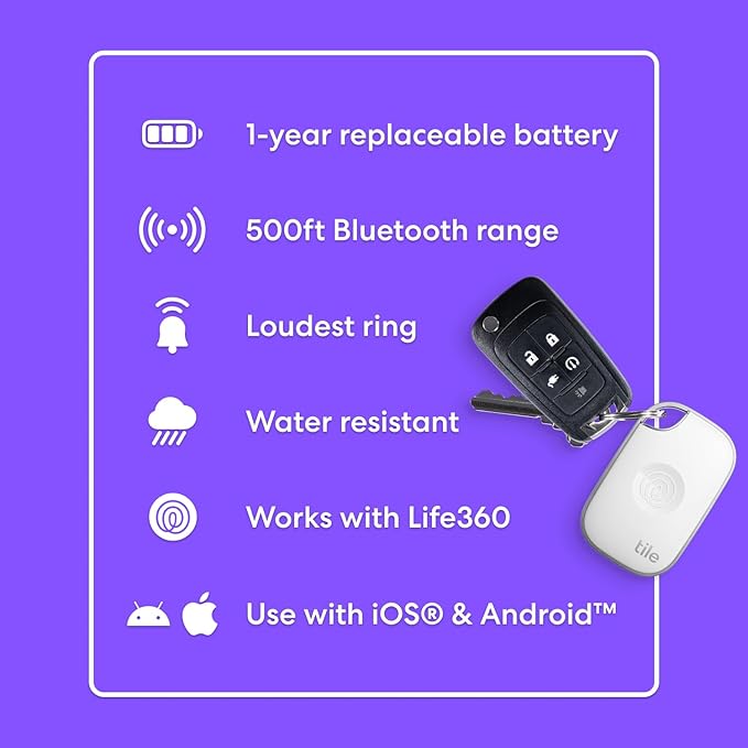 Tile by Life360 Pro (4-Pack)