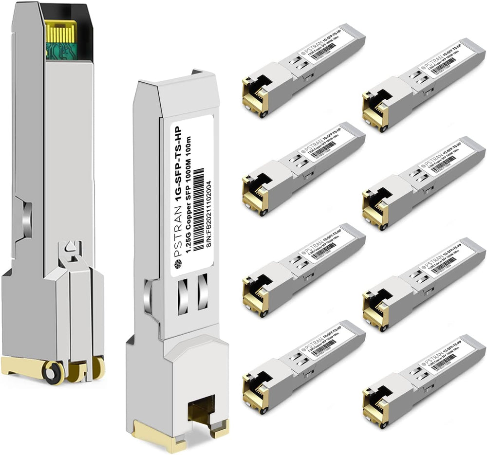 OPSTRAN 1000BASE-T SFP RJ45 Copper Transceiver Module Compatible (10 Pack)