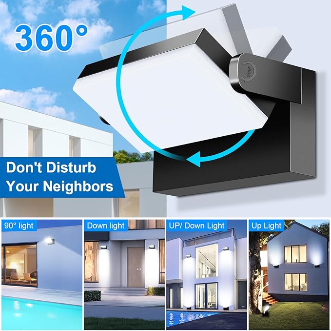 ledmo LED Flood Lights Outdoor (4 Pack)
