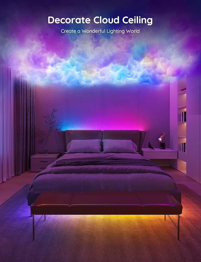 Govee 100ft RGBIC LED Strip Lights, Smart LED Lights Work