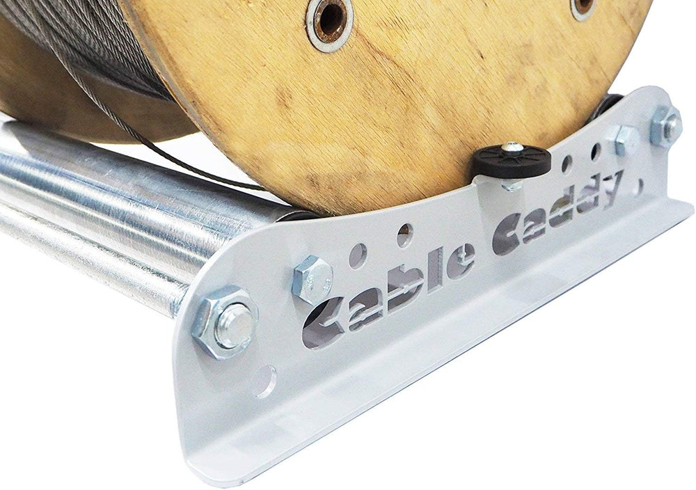Cable Dispenser Cable Caddy 510 Heavy Duty for Cable Reels up to 20" wid...