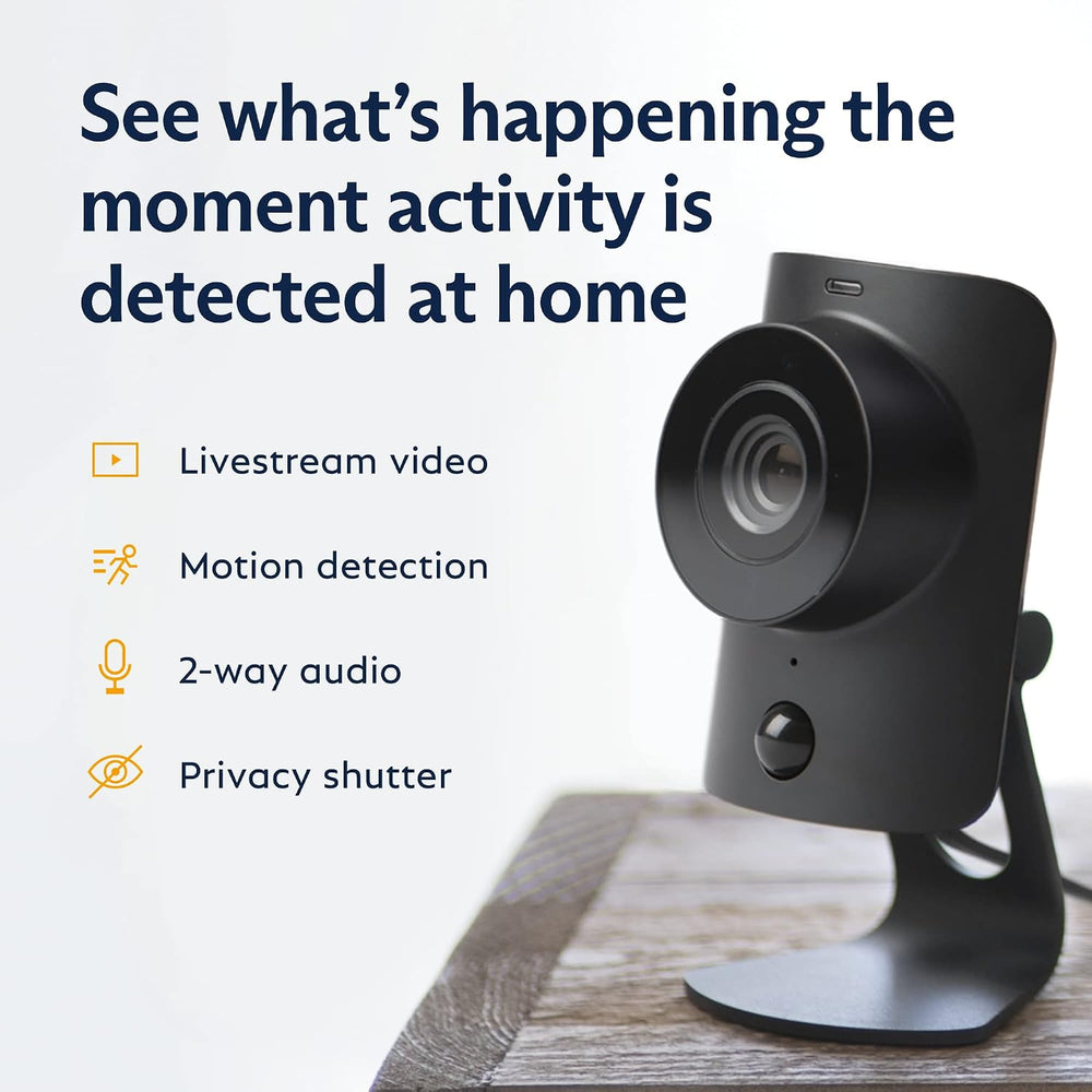 SimpliSafe 9 Piece Wireless Home Security System w/HD Camera - Optional 24/7 ...