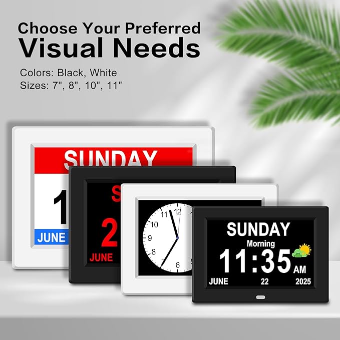 11'' Large Display Digital Alarm Clock