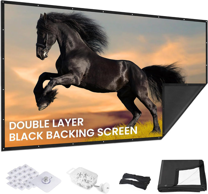 100 inch Projector Screen 2025 Upgraded