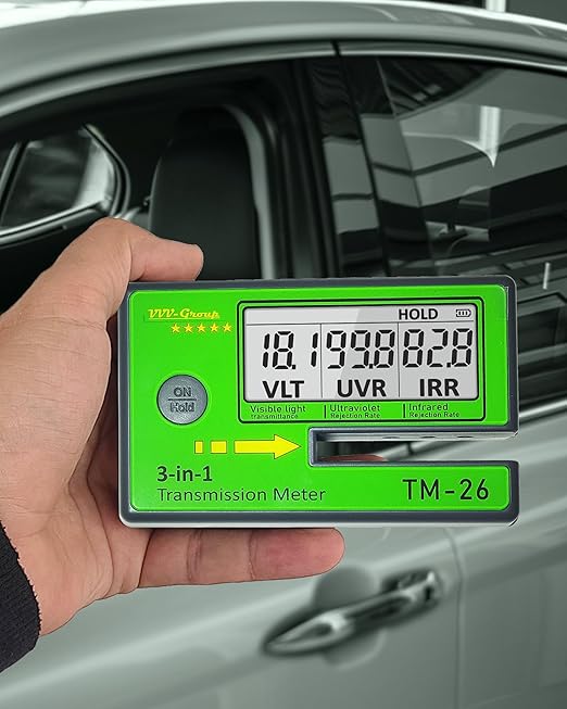 Digital Car Window Tint Meter TM-26 / Side Window Tint, Sun Control Film