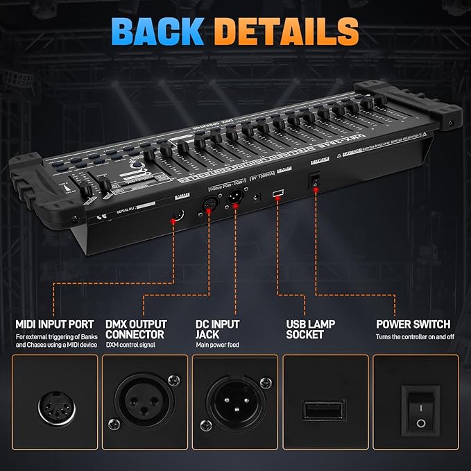 DMX 384 Channel Lighting Controller
