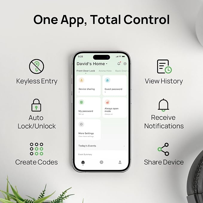 Anona Holo Wi-Fi Smart Lock