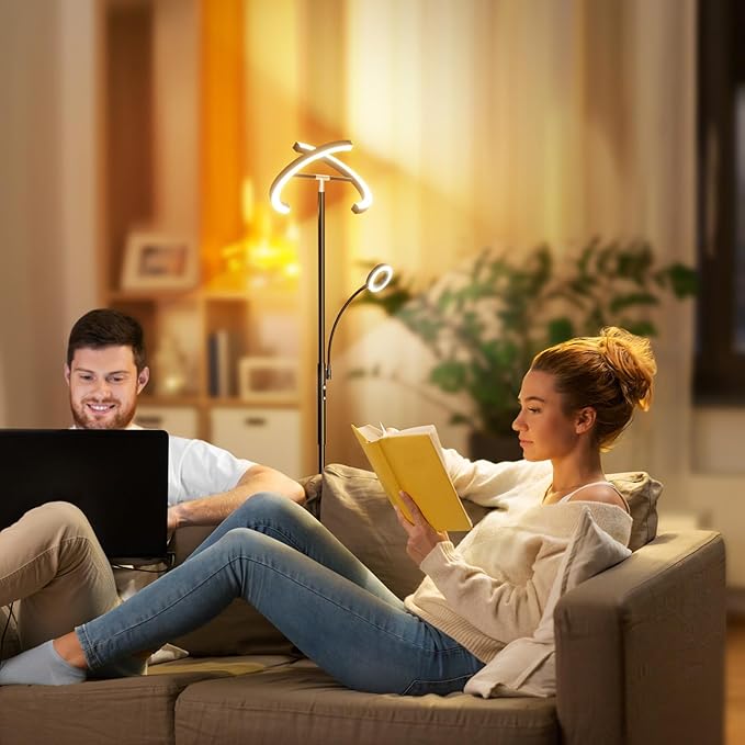 SIBRILLE LED Floor Lamp for Living Room