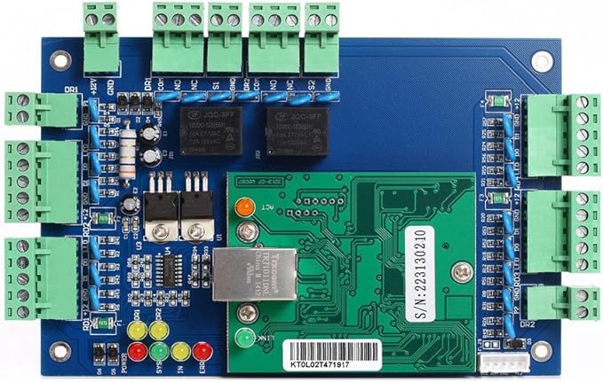 MENGQI-CONTROL 2 Door Access Control Board System 600lbs Electromagnetic Lock