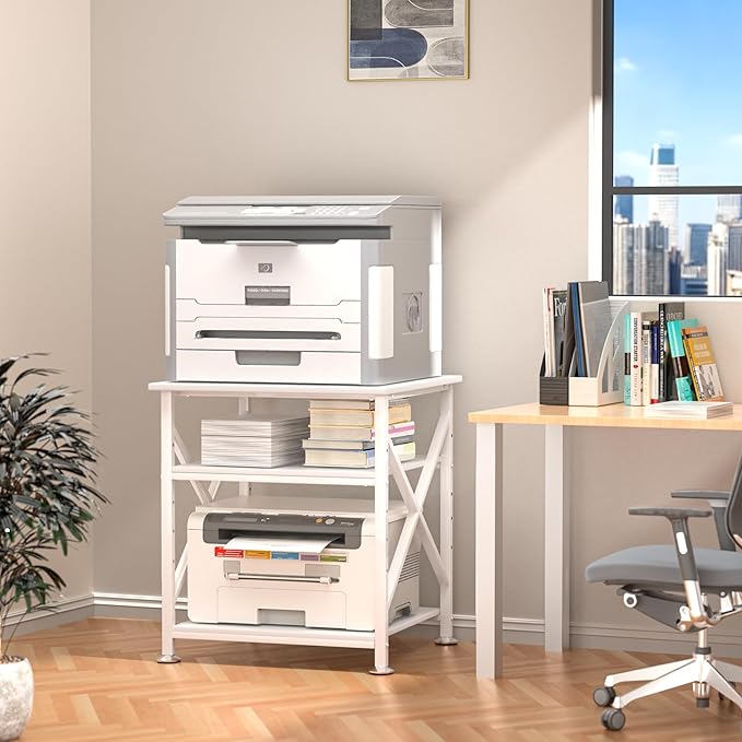Printer Stand, 23.6 x 23.6 Inches Large Printer Stand