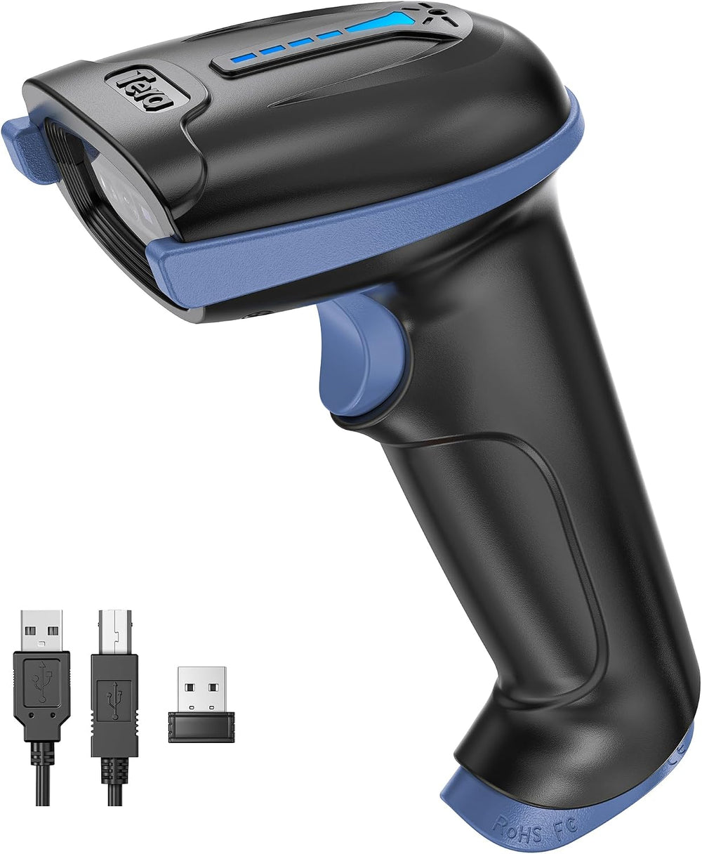 Tera 1D 2D QR Barcode Scanner Wireless and Wired