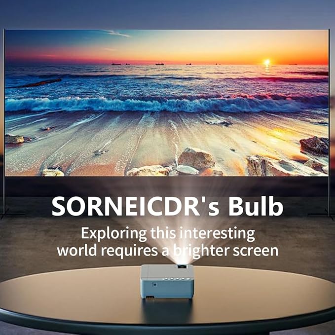 SORNEICDR 915P049010 Replacement Projector Lamp Bulb Compatible