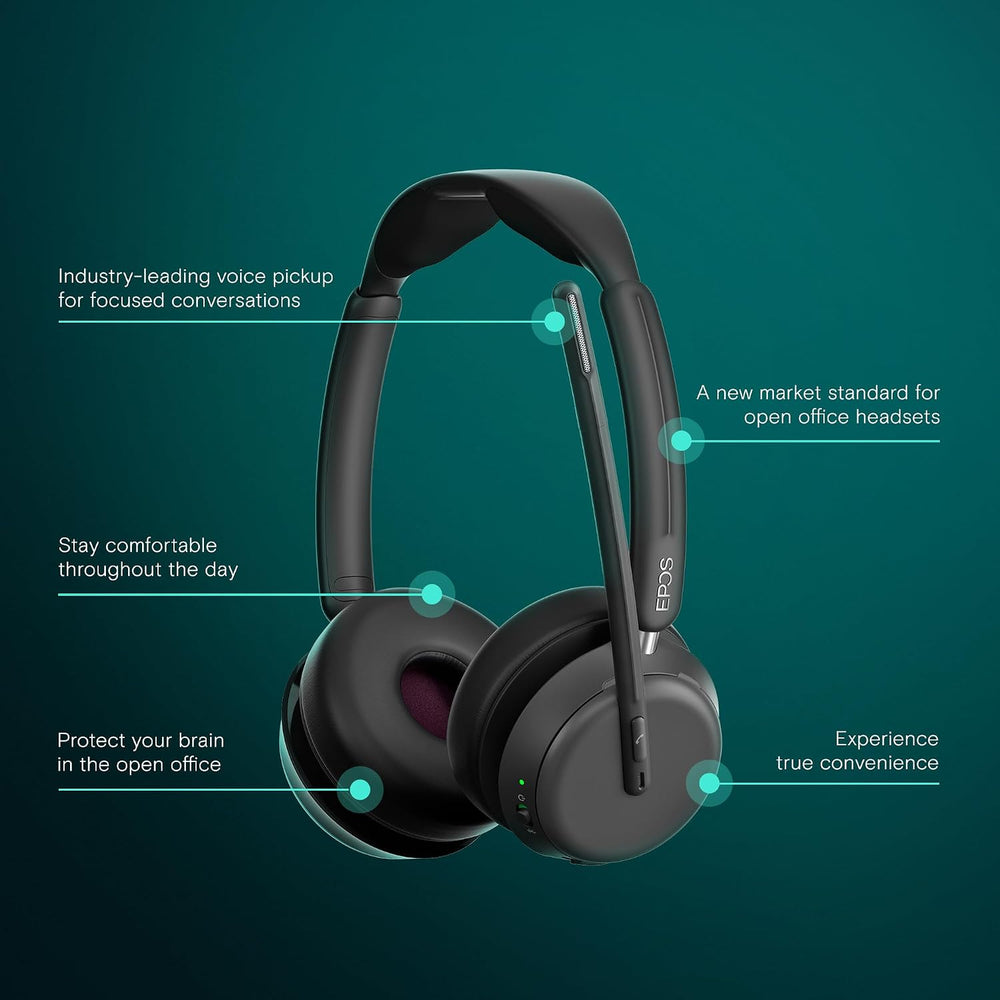 EPOS IMPACT 1060 Double-Sided Wireless Office Headset