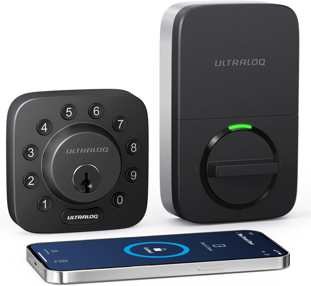 ULTRALOQ U-Bolt Smart Lock, 5-in-1 Keyless Entry Door Lock