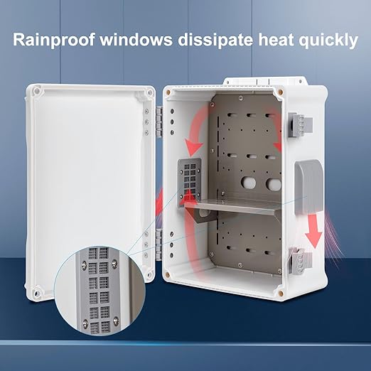 Namunanee Outdoor Electrical Junction Box, ABS Water Resistant Enclosure