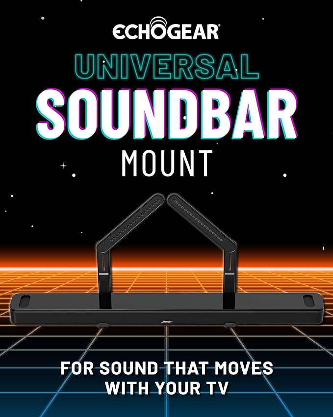ECHOGEAR Sound Bar Mounting Bracket