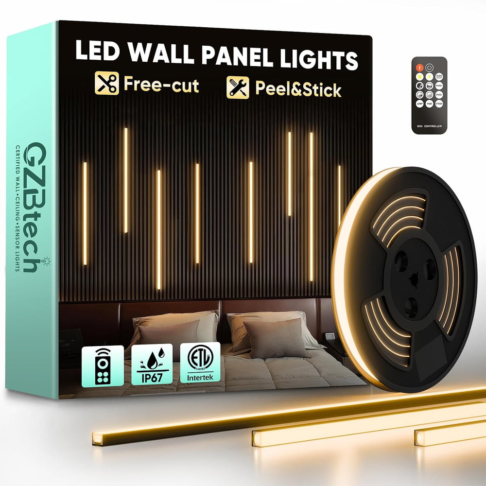 GZBtech Flexible LED Recessed Strip Light