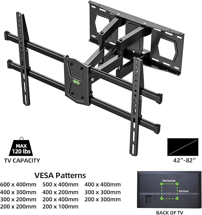 USX MOUNT Full Motion TV Wall Mount
