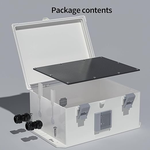 Namunanee Outdoor Electrical Junction Box, ABS Water Resistant Enclosure