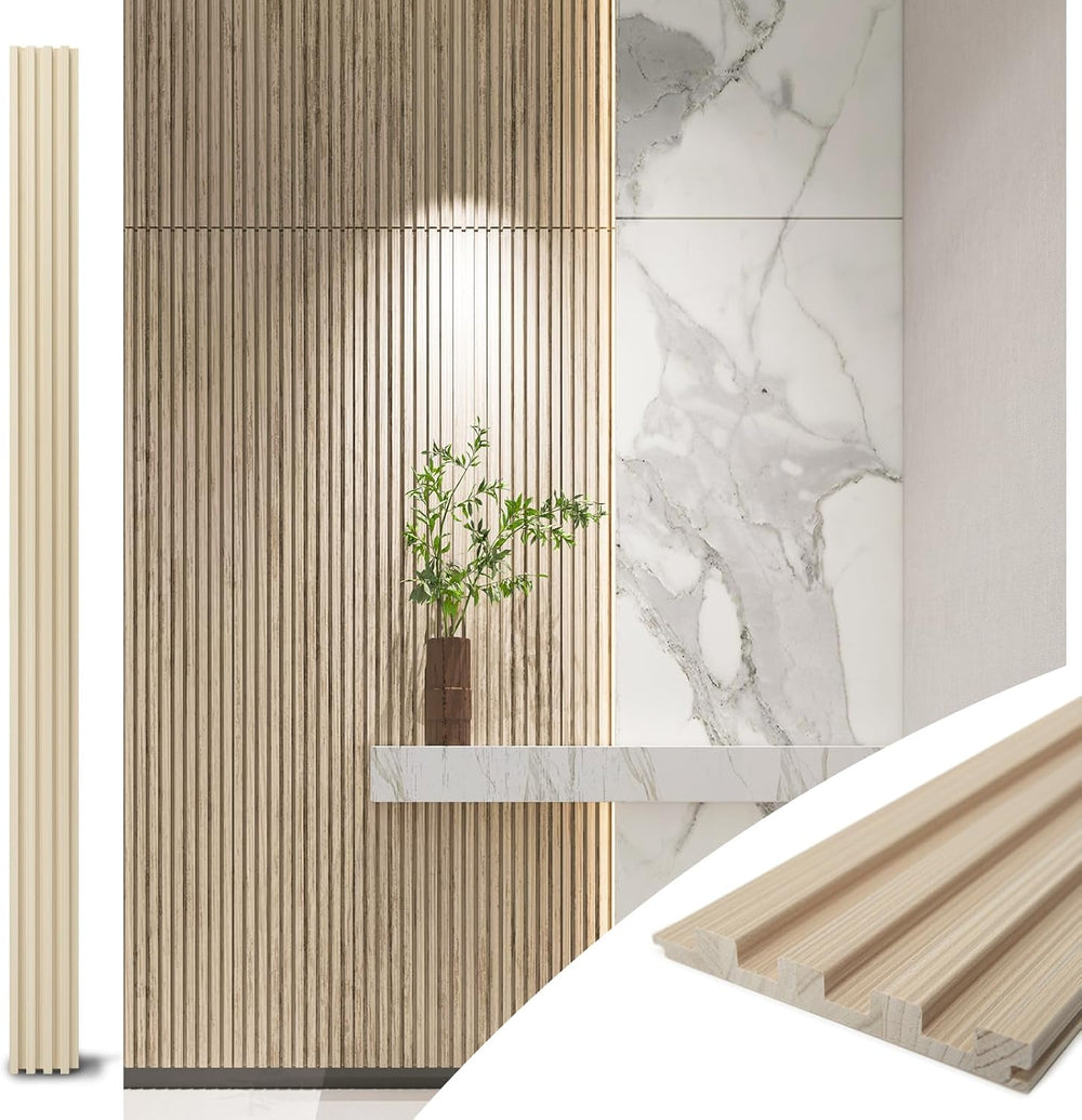 Art3d Slat Wood Wall Paneling for Interior and Ceiling Decoration
