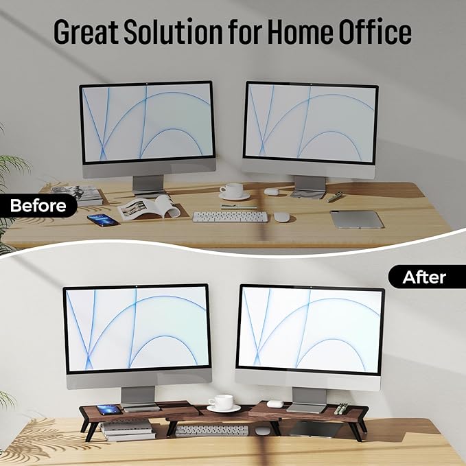 loukin Dual Monitor Stand Riser