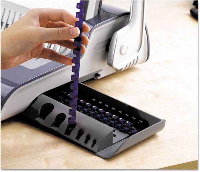 Fellowes 5216901 Quasar 500 Electric Comb Binding System, 16 7/8 x 15 3/8 x 5
