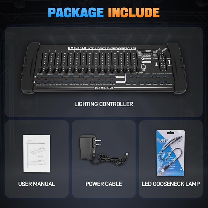 DMX 384 Channel Lighting Controller