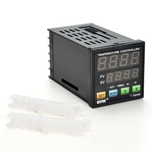 F/C PID Temperature Controller, AGPtEK Dual Display Digital Programmable