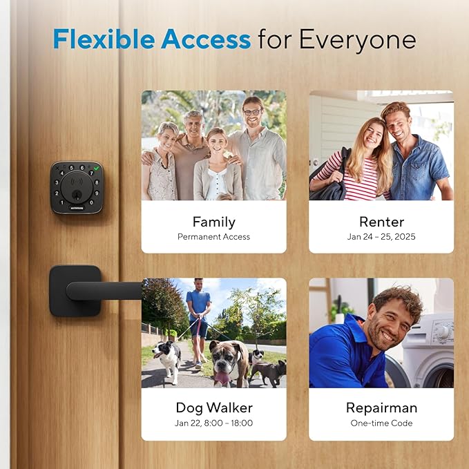 ULTRALOQ Bolt NFC Smart Deadbolt Lock